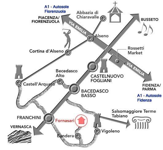 Casa Dell' Abbondanza B&B Agriturismo Vigoleno Exterior photo